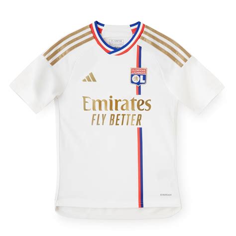 Maillot Enfant Olympique Lyonnais Domicile 2023 2024 Foot Soccer Pro