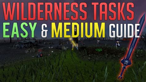 Easy Medium Wilderness Tasks Guide Runescape 3 YouTube