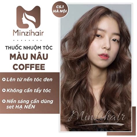 Top Nhuộm tóc màu nâu cafe Hot trend mùa thu
