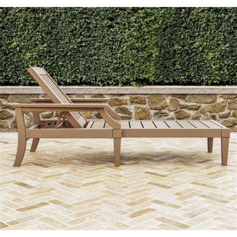 Polywood Estate Chaise Lounge Authenteak