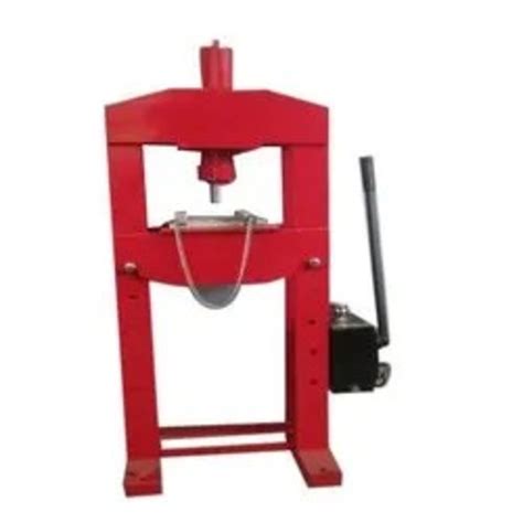 Mild Steel H Frame Hydraulic Press Capacity Ton At Rs