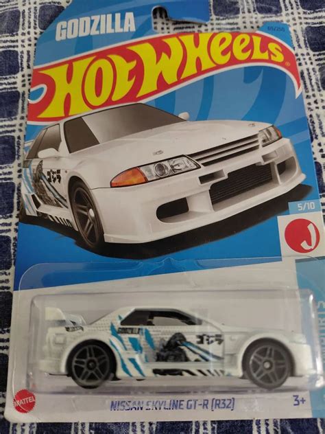 Hot Wheels Nissan Nissan Skyline GT R R32 GODZILLA R R32 Godzilla Hobbies e coleções