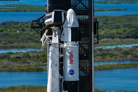 Nasa Spacex Lanzando Crew A La Estaci N Espacial Internacional