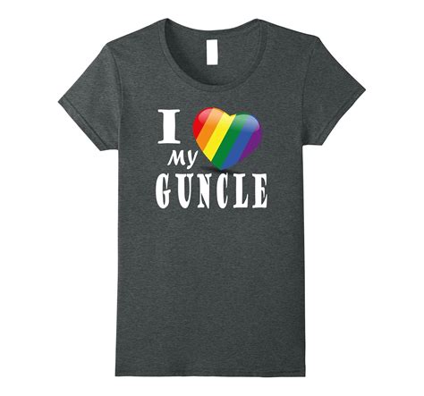 I Love My Guncle Gay Uncle Shirt LVS