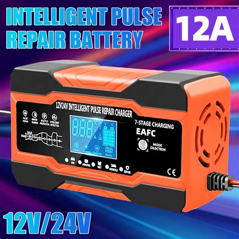 12V 24V 12a 10a Batterie Ladeger T Intelligentes Schnell Laden F R