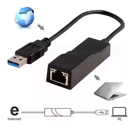 Adaptador Ethernet Usb 30 Gigabit 101001000 Rj45 Mercadolivre