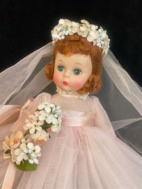 Vintage 1959 Madame Alexander Doll 8 Bkw Wendy Alexander Kins Pink