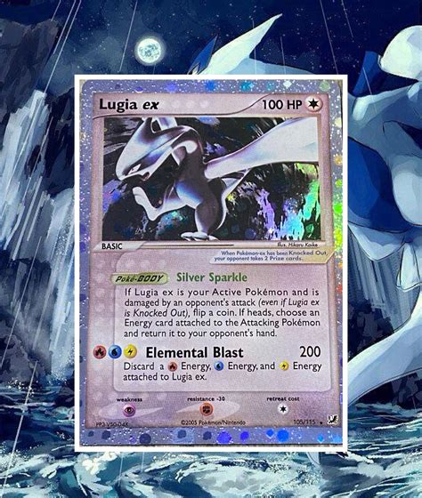 Lugia Pokemon Card Ex