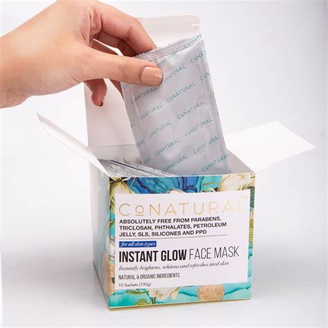 Instant Glow Face Mask Glowing Skin Face Pack Conatural