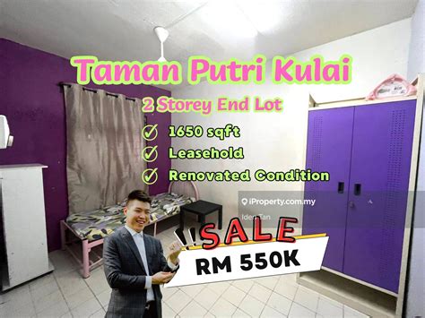 Taman Putri Kulai Lagenda Putra Taman Gemilang Kulai For Sale