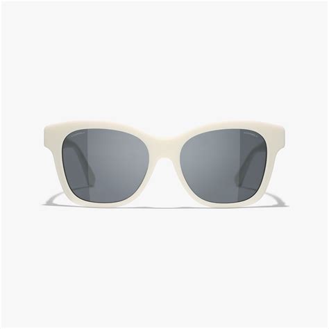 Sunglasses Square Sunglasses Acetate And Glass Pearls — Fashion Chanel