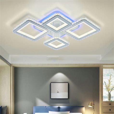 Lustră LED iluminare estetică și funcțională DM9002 2 2 Alb DMLiving