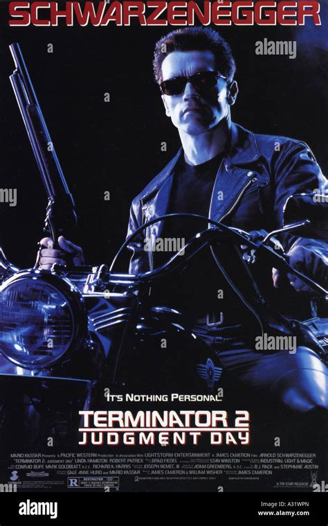 Terminator Judgement Day Poster For Orion Film With Arnold