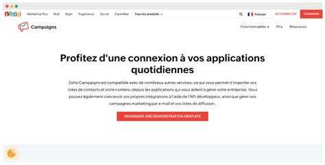 Avis Zoho Campaigns Test Complet Avis Clients Fonctionnalit S