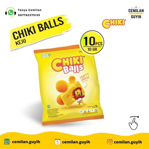 Jual Chiki Ball Keju Kemasan Renceng 10pcs Shopee Indonesia