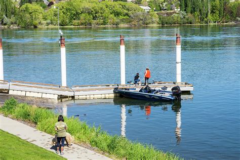 Riverfront Park Boat Ramp Photograph by Tom Cochran | Fine Art America