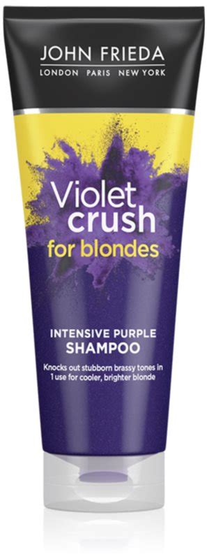 John Frieda Sheer Blonde Violet Crush лилав шампоан за руса коса