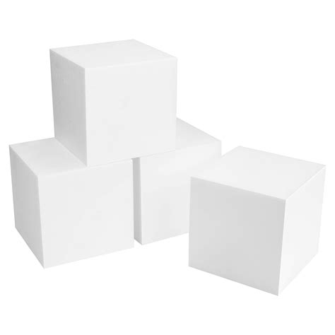 Buy Belle Vous Pack White Polystyrene Styrofoam Foam Cubes X