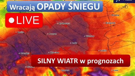 SILNY WIATR w prognozach Wraca DOMINACJA NIŻÓW YouTube