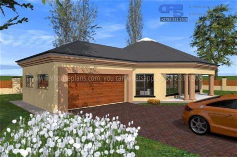 Double Storey Modern Rondavel House Design Plans 586