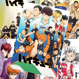 Haikyuu Shoyo Hinata Kenma Kozume Kei Tsukishima Oikawa Tooru วอลเลย