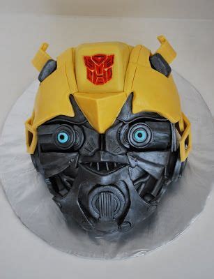 Cake Studio Bumblebee Transformer Transformers Birthday Cake