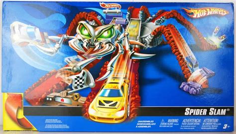 Amazon Hot Wheels Spider Slam Starter Set Toys Games