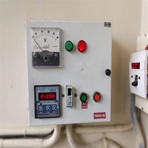 Three Phase Motor Control Panel V At Rs In Udumalpet Id