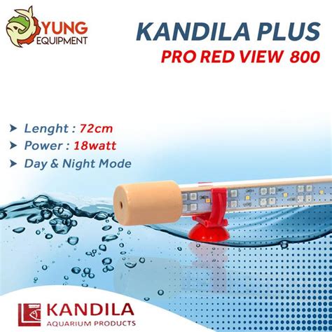 Jual Kandila Pro Red View Plus Taning Day Night Mode For All Fish