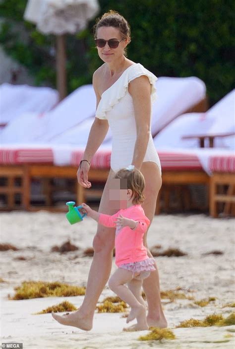 Pippa Middleton Enjoys A Beach Day With Her Husband James Matthews And