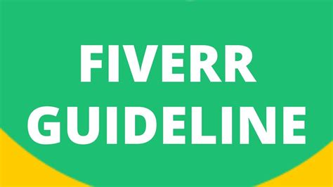 Get Started With Fiverr Make Money As A Freelancer Step By Step Tutorials Fir Free Youtube