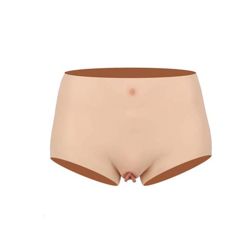 Buy Liifun Fake Vagina Underwear Realistic Sissy Panties Silicone Boxer