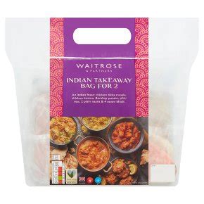 Waitrose Indian Takeaway Bag For Waitrose Partners