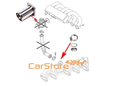 Supressor EGR Adequado Para VW LT TRANSPORTER 2 5 TDI AHD APA BBE