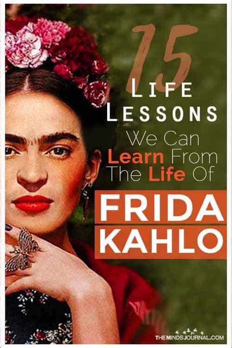 Frida Kahlo Life Lesson