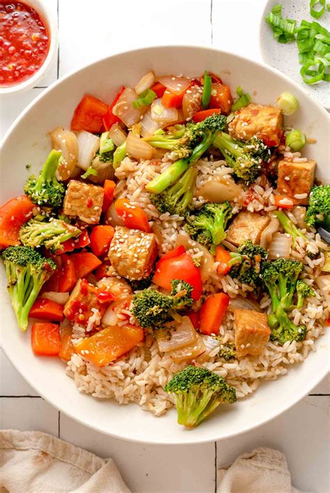 Vegan Tempeh Stir Fry Running On Real Food