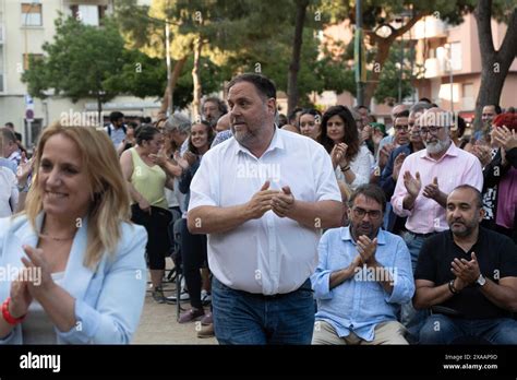 Central Campaign Rally Of Esquerra For The European Elections With The