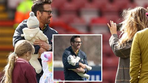 Blake Lively Ryan Reynolds Spotted With Newborn Baby For First Time