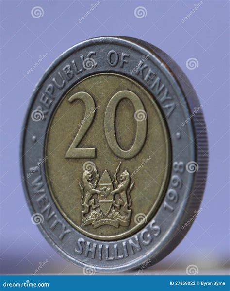 20 Kenyan Shillings Stock Photo Image Of Currency Shillings 27859022