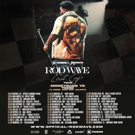 ROD WAVE ANNOUNCES UPCOMING LAST LAP TOUR Https Hashtagmagazine Net