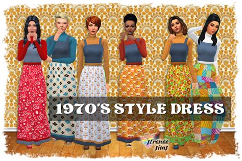 Sims 4 70s Clothes Cc