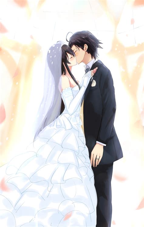 Oregairu Hachiman And Yukino Kiss Yukino and hachiman confess their ...