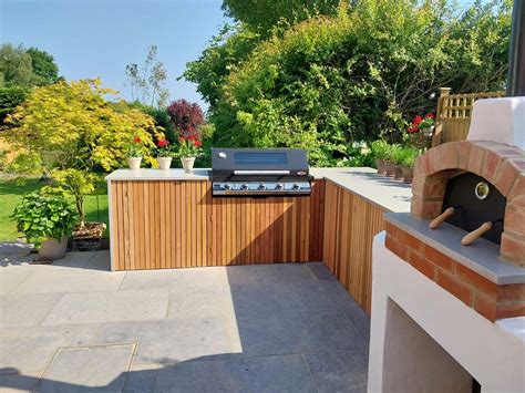 Stunning Outdoor BBQ Kitchens Magma Worktops