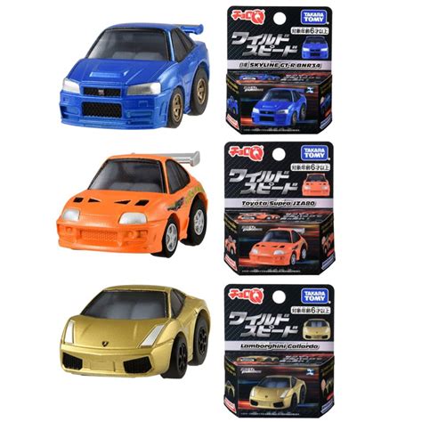 Choro Q Tomica Takara Tomy The Fast And The Furious Supra Gtr R34