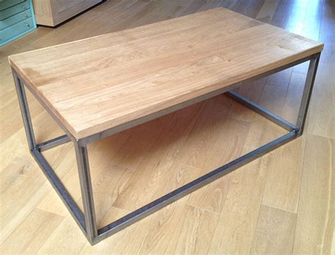 Fabriquer Une Table Basse Bois Metal Emberizaone Fr