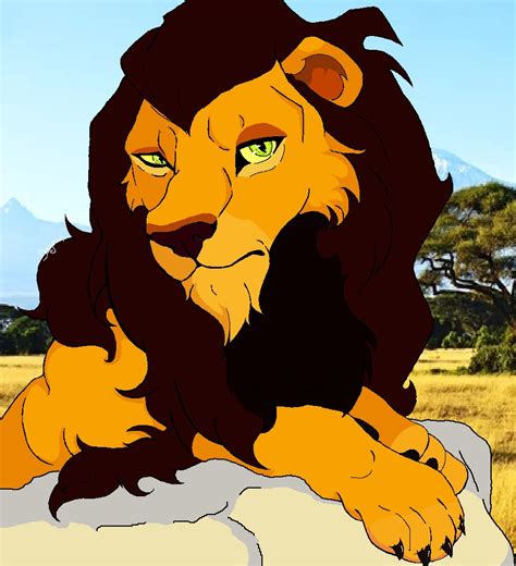 Lion King Ahadi And Mufasa