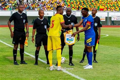 MATCH BÉNIN VS RWANDA les arbitres du match suspendus par la CAF