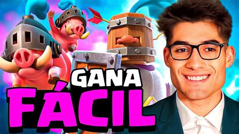 Nuevo Mazo De Puercos Reales En Clash Royale Le Gana A Todo Youtube