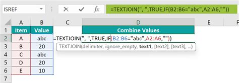 Textjoin If Excel Function Examples How To Combine