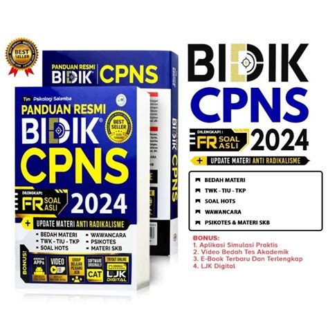 Jual Buku Psikotes Panduan Resmi Bidik Cpns 2024 Skd Skb Bumn Pppk